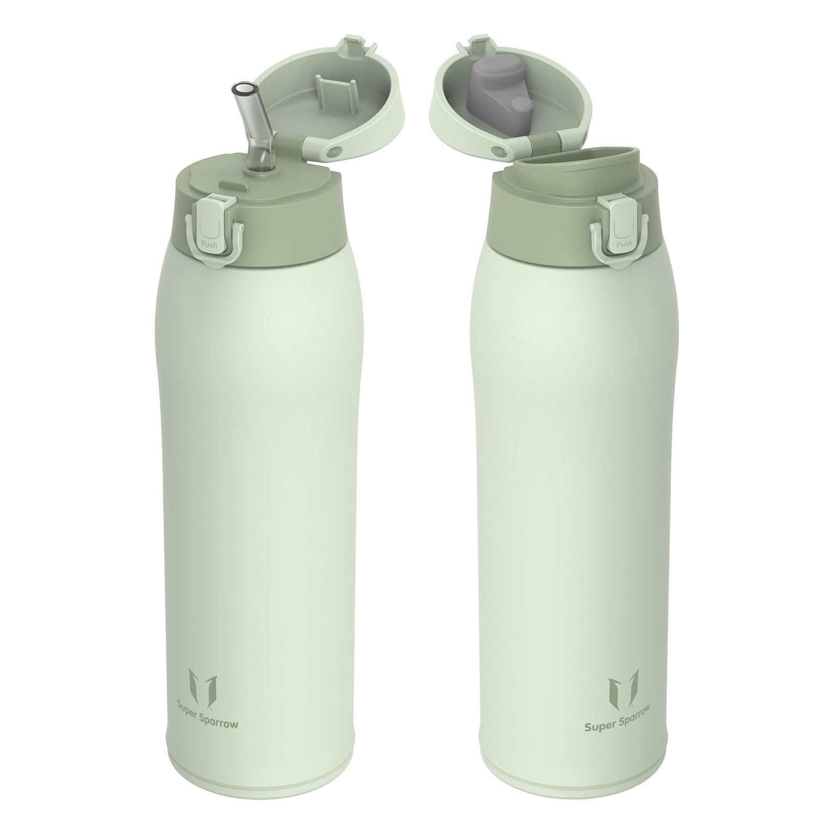 Botella Térmica TwinSip Super Sparrow - 2 Tapas